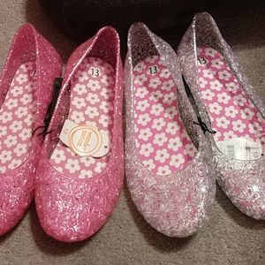 Set of 2 girls casual jellys